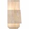 Ekena Millwork Eugene Smooth Timber Gable Bracket, Douglas Fir, 60"W x 10"H x 5 1/2"D x 5 1/2"F, 4/12 Pitch GBW060X10X0606EUG00SDF - alternate 4